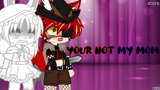 Your not my mom  ◔ ❤️Foxy❤️ x 💜Bonnie💜 ◔  ❤️Fonnie💜s Family [upl. by Lhok]