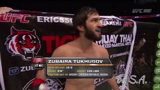 Zubaira Warrior Tukhugov vs Ernest Chavez vine [upl. by Ynaffat]