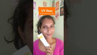 UV Doux silicone sunscreen gel Malayalam reviewSunscreen for all skin types 🫡skincare myntra [upl. by Eohce967]