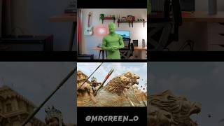 Mr Green find vfx in Bahubali shorts MrGreen0 [upl. by Netsrek]