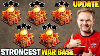 OVER POWER TOWN HALL 16 BEST WAR BASE LINK  TH16 BEST WAR BASE  TH16 LEGEND BASE 2024 [upl. by Rodnas]