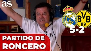 La LOCURA de RONCERO con la REMONTADA del REAL MADRID en CHAMPIONS [upl. by Joerg466]