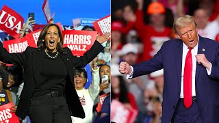 Présidentielle américaine  Harris ou Trump quotune des élections les plus serrées de lhistoirequot [upl. by Gilman]