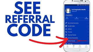 How to View Referral Code in GCash 2024 [upl. by Eatnuahs]