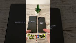 Note 20 Ultra Vs Galaxy S22 Power On Speed Test Comparision [upl. by Atig]