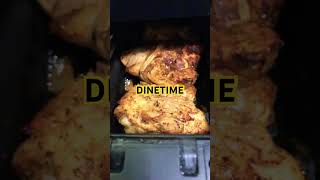 Air fried chicken 🐔 thighs 🥷 ninja style dinethisway dinesworld diner4life [upl. by Wharton]