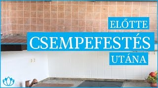 CSEMPEFESTÉS kezdőknek  a konyha [upl. by Haggerty784]