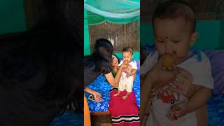 Bhai behan ka pyarbollywood song baby rakhi rakshabandhan rakhispecial shortvideos siblings [upl. by Anitra909]