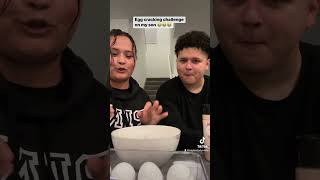 Egg rack challenge 😂egg eggcrack funny youtubeshorts tiktokvideo viral fyp challenge [upl. by Verine]