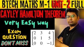 CayleyHAMILTON theorem [upl. by Suisyola]