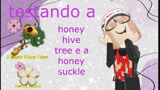 testando a honey hive tree e a honey suckle ❤️ [upl. by Tiras]