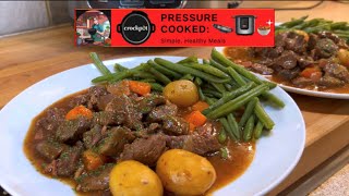 Crockpot Express Bourguignon Beef amp Veggies [upl. by Tneicniv]