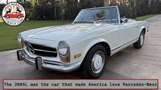 The 280SL was the car that made America love MercedesBenz [upl. by Bethanne]