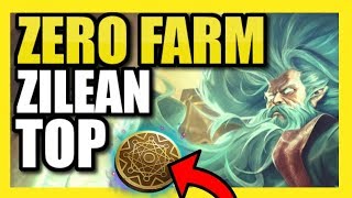 NOT EVEN PROS CAN BEAT THIS ZILEAN TOP STRAT ZERO FARM ZILEAN w KLEPTO  As seen in LCS [upl. by Comptom]