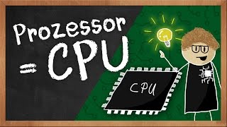 Wie funktioniert ein Prozessor CPU Erklärvideo von BYTEthinks [upl. by Kiernan]