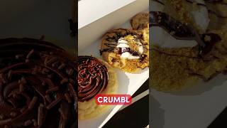 Rating New Crumbl Cookies 🍪 🧁 food shorts [upl. by Jeniece]