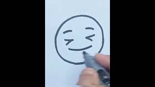 Draw Easy Laughing Emoji Drawingviral inshort cute easy drawing emoji laughingHaaMeem 4sci [upl. by Ailimat]