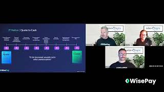 ConnectWise CPQ and PSA Quote to Cash Downpayment Automation with WisePay [upl. by Herrick972]