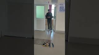 smart sweeper robot arduinounoprojects ytshorts robotics shorts iot trending [upl. by Dinerman]