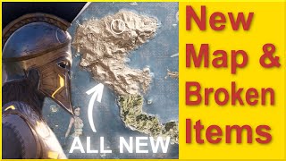 Assassins Creed Odyssey  New DLC Map is live now  With new broken Items [upl. by Derk]