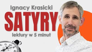 Satyry  Streszczenie i opracowanie lektury w 5 minut  Ignacy Krasicki maturazpolskiego [upl. by Atsahs]