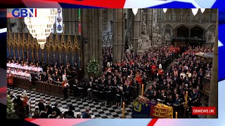 Choir of Westminster Abbey and the Chapel Royal St James sing at the funeral of Queen Elizabeth II [upl. by Sgninnej]