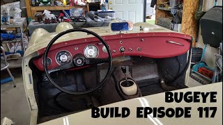 How I installed the dashboard and more in our 1959 Austin Healey Sprite Bugeye build episode 117 [upl. by Nolyarb]