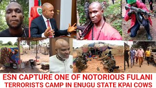 ESN Capture One of the Fulani Herdsman kidnappers Camp In Enugu State E Don Red [upl. by Ahsita]