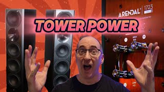 Arendal Sound 1723 Tower Speaker Review Discussion [upl. by Baily]