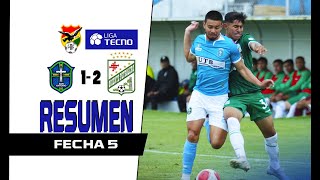 SAN ANTONIO 1x2 ORIENTE PETROLERO  FECHA 5  Liga DivPro 2024 [upl. by Laerdna]