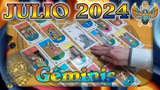 ♊GÉMINIS JULIO 2024  Esto es lo que el TAROT te Tiene Reservado en tus 12 ÁREAS DE EXPERIENCIA♊ [upl. by Itsirc]