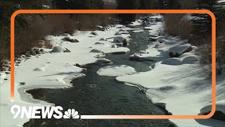 Colorado snowpack update  Weekend storms bring levels up to nearly average [upl. by Femmine]