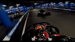 Paris Kart Indoor  qualif course 2h PKI nouvelle piste avec étage 2019 [upl. by Eirrehc882]