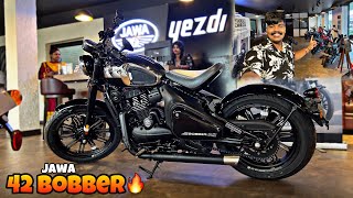 Jawa 42 bobber review in odia  ମାତ୍ର 274000 😱 premium riding jacket 🥵 [upl. by Jovitta680]