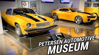 Petersen Automotive Museum FULL TOUR  Los Angeles California  Movie Cars Low Riders amp More [upl. by Tapes]