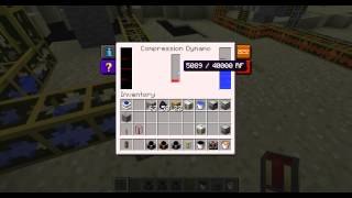 Minecraft Thermal Expansion 3  Getting amp Using Redstone Flux  Dynamo  Energy Cell  TE3 [upl. by Olegna]