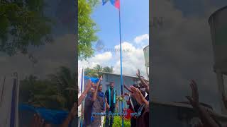 My NATIONAL FLAG 💙❤️🖤 venmani ourleader banneet motivation dtk news [upl. by Kcerb20]