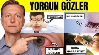 Gözleriniz Yorgun mu İşte Eksik Olan Vitaminler  DrBerg Türkçe [upl. by Teodoro956]