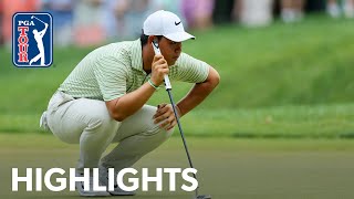 Highlights  Round 3  Travelers Championship  2024 [upl. by Annelak]