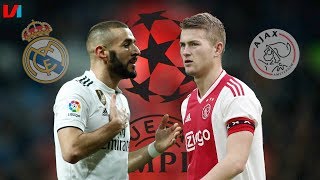 AJAXREAL MADRID Matthijs de Ligt is Opgewassen tegen Karim Benzema [upl. by Gilder]