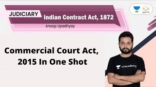 Commercial Court Act 2015 In One Shot  Linking Laws  Anoop Upadhyay [upl. by Dachi]