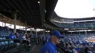 Wrigley Field PreRenovation Seating Bowl Walkaround [upl. by Ntsud685]