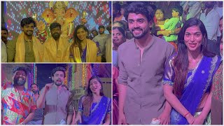 Bigg Boss Subha Shree  Goutham Krishna  Roll Rida at Ganesh Nimajjanam  Kakinada Song Roll Rida [upl. by Ilsel]