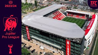 Jupiler Pro League Stadiums 202324  TFC Stadiums [upl. by Madora678]