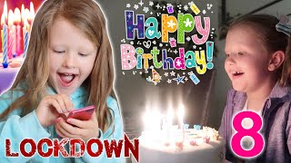 CELEBRATING A VERY SPECIAL BIRTHDAY IN LOCKDOWN UNBOXING ALL HER PRESENTS [upl. by Guerin]