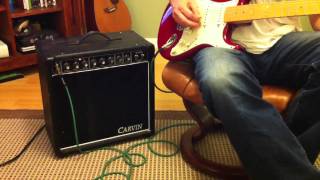 Carvin X60A Demo [upl. by Ruskin675]