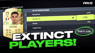 EXTINCT PLAYERS TRADING METHOD  FIFA 22 ULTIMATE TEAM [upl. by Tallu]