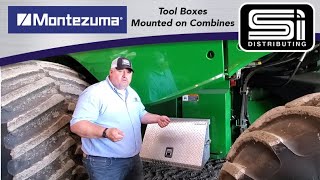 Montezuma Tool Box  Great Idea to Mount it on a Combine [upl. by Eanal]