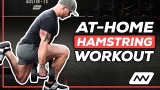 AtHome Hamstrings Workout for Beginners [upl. by Anirrehs400]