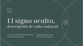 El signo oculto descripción de cada zodiacal con Enzo de Paola y Martín Ochoa [upl. by Cranston]